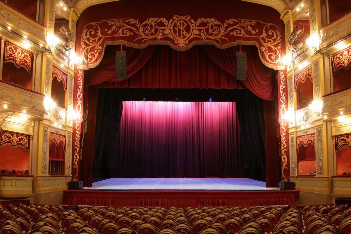 Interior del Teatro Victoria Eugenia.